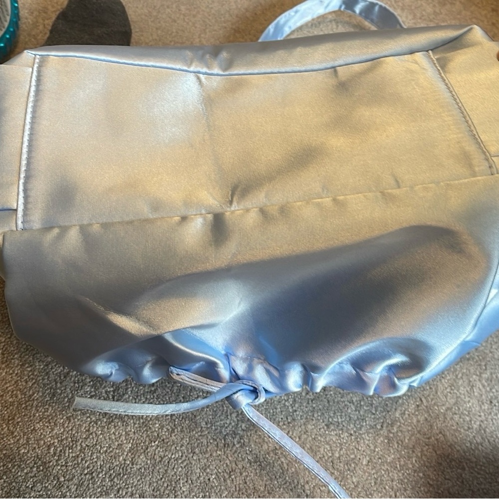Blue satin Women's Bag - Picture 7 of 7